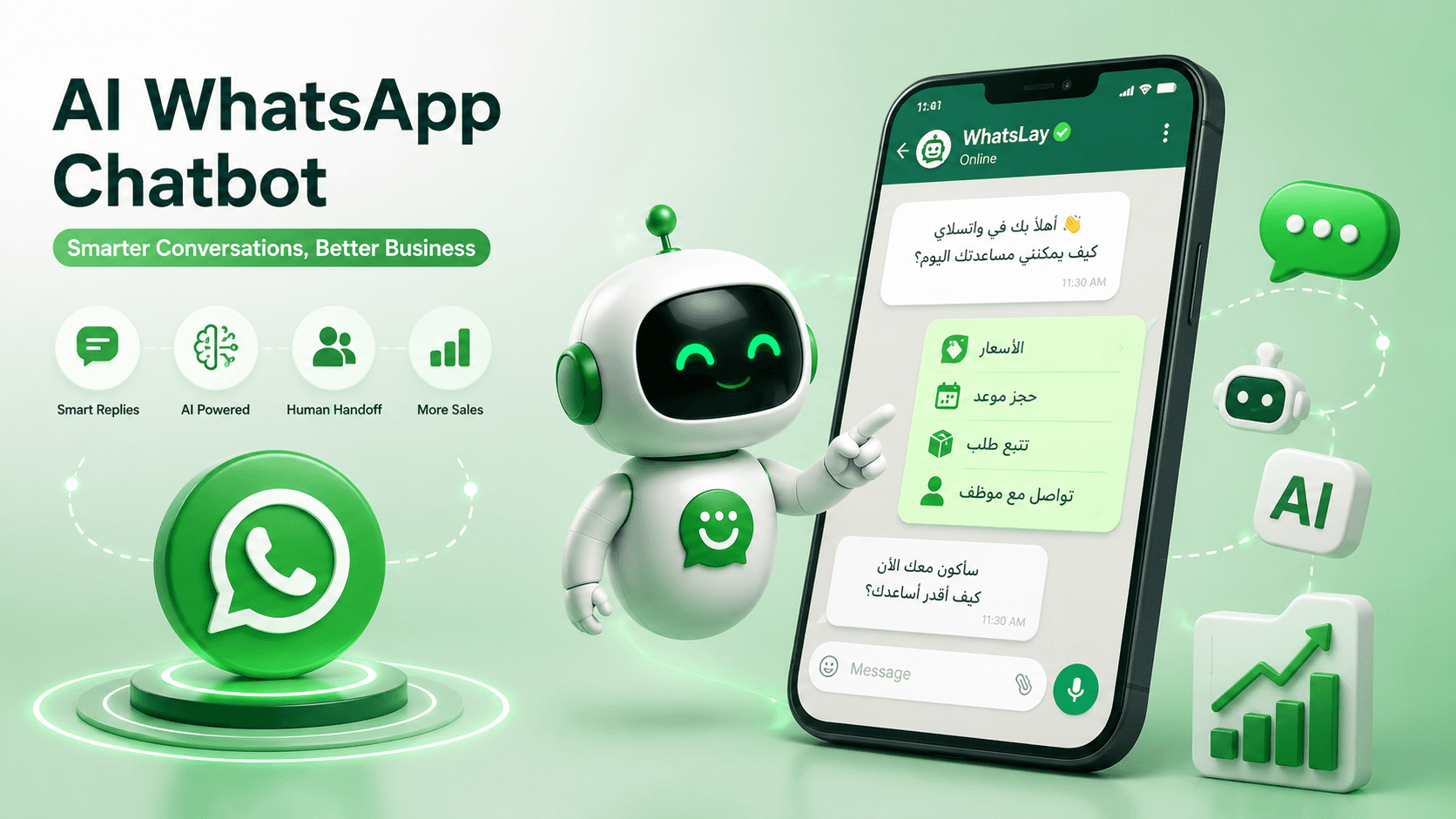 شات بوت واتساب بالذكاء الاصطناعي: كيف يعمل؟